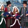 Carolers caroling.