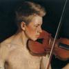 'The Violinist' — Pekka Halonen (1900)