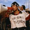 A Chinese student at the 1989 Tiananmen Square protests, where speakers playing Beethoven were set up to drown out government broadcasts