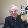 Itzhak Perlman in the WQXR studio.