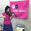 Violinist Luellen Abdoo.