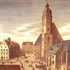 St. Thomas Church School in Leipzig (Bach's home is at the end of the square)