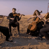 The Ariel Quartet plays a Brahms chamber piece under Montana's open skies.