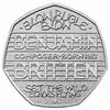 Benjamin Britten 50 pence coin