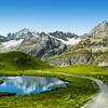 A Trail near the Matterhorn in the Swiss Alps