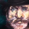 Katie Ross' Reproduction of Giovanni Boldini's portrait of Verdi.