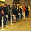 People waiting in line