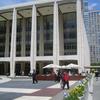 Lincoln Center in the spring