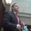 Senator Hiram Monserrate on the floor of the New York State Senate, June 2009. 