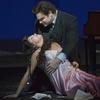 Anna Netrebko as Antonia and Joseph Calleja as Hoffmann in Offenbach's 
