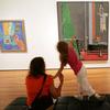 A gallery at the Museum of Modern Art in New York City. 