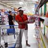 Tanya Johnson shops in the toy department of the Wal-Mart store on October 8, 2009 in Pompano Beach, Florida. 