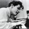 Glenn Gould at his debut recording of Bach's Goldberg Variations, 1955