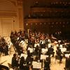 The New York Youth Symphony, performing in Carnegie Hall in December of 2007