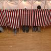A polling place in Exeter, NH