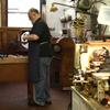 Chuck McAlexander, co-founder of The Brasslab, in his Brooklyn shop
