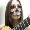 Eliza Carrington's Halloween classical guitar from Instagram.