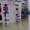 Houston's Theater District was flooded during Hurricane Harvey.