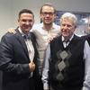 Violinist Cristian Fatu, cellist Mihai Marica, host Bob Sherman and pianist Matei Varga join us in the studio to play music by Romanian composers.