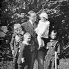 Igor Stravinsky with his four children, 1916.