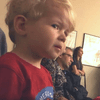 Toddler crying at concert